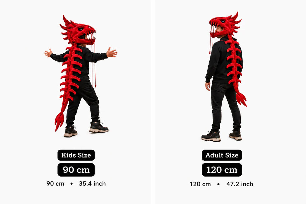Dinosaur Skeleton Plush – Soft & Spooky Cozy Companion