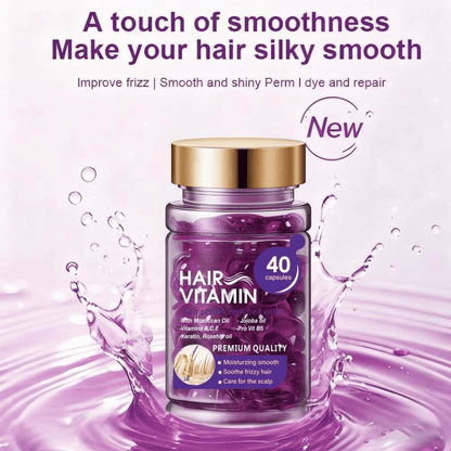 Moroccan Oil Hair Vitamin Capsules – Smooth, Shiny & Frizz-Controlled Hair