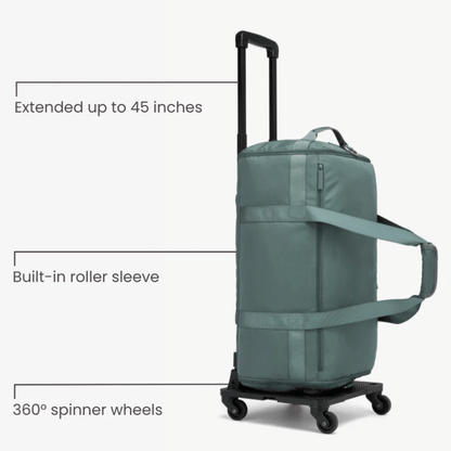 Premium Weekender Travel Duffle Bag - Spacious Carry-On for Gym & Weekend Trips