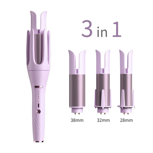 3in 1 Interchangeable Auto Curler
