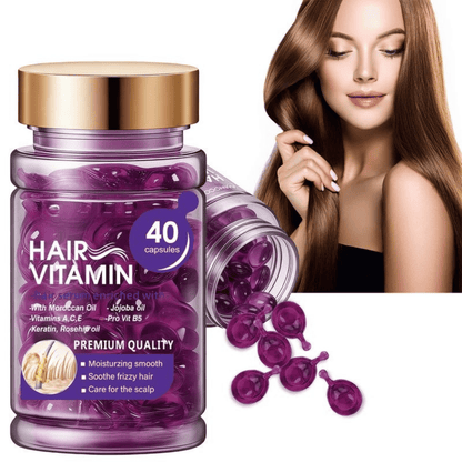 Moroccan Oil Hair Vitamin Capsules – Smooth, Shiny & Frizz-Controlled Hair