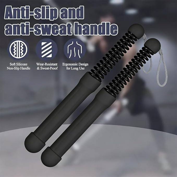 Cordless Battle Ropes, Silent Adjustable Portable Ropeless Battle Rope For Home Gyms