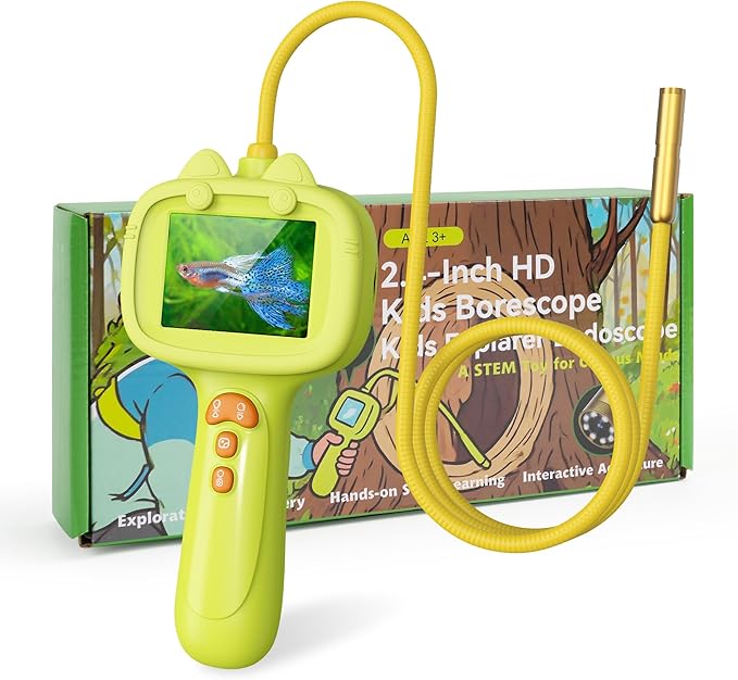 Kids Borescope Camera – Educational Exploration Scope with Flexible HD Camera