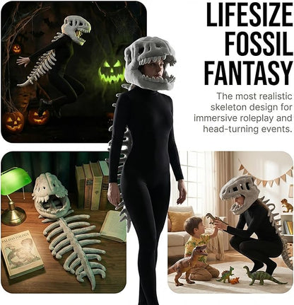 3D Dinosaur Costume 🦕 - Soft & Wearable