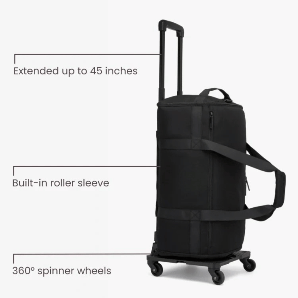 Premium Weekender Travel Duffle Bag - Spacious Carry-On for Gym & Weekend Trips