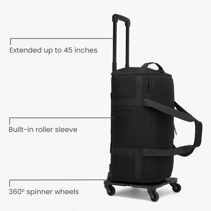 Premium Weekender Travel Duffle Bag - Spacious Carry-On for Gym & Weekend Trips