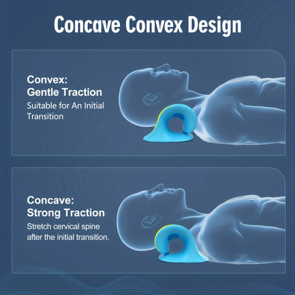 Cervical Memory Foam Neck Pillow Relieves Neck Pain & Improves Sleep