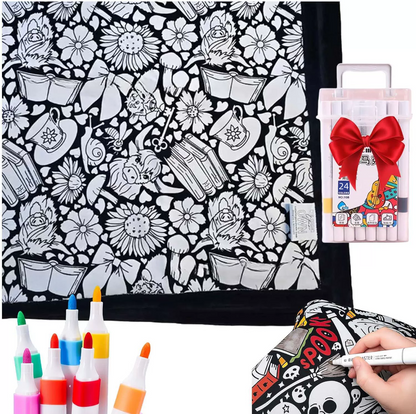 Kids - Colorable Blanket