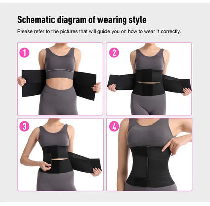 Belt Waist Cincher Ab Belt Tummy Control Body Shaper