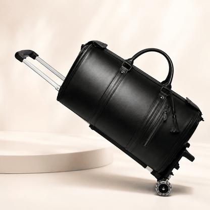 Travel Smarter with Our Spacious Foldable Rolling Travel Bag