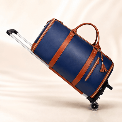 Travel Smarter with Our Spacious Foldable Rolling Travel Bag