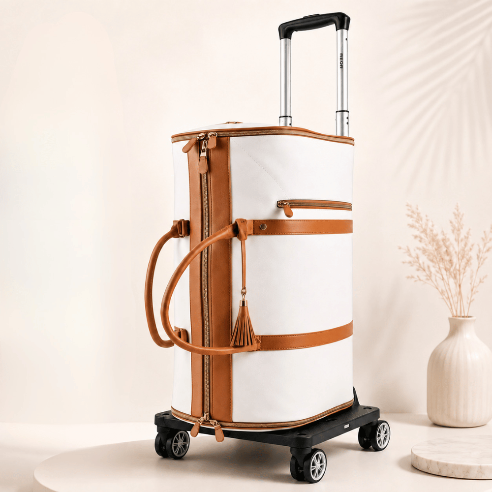 Travel Smarter with Our Spacious Foldable Rolling Travel Bag