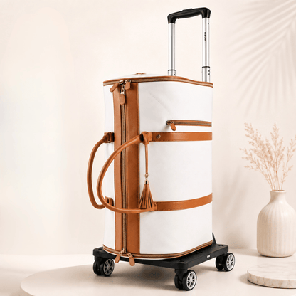 Travel Smarter with Our Spacious Foldable Rolling Travel Bag