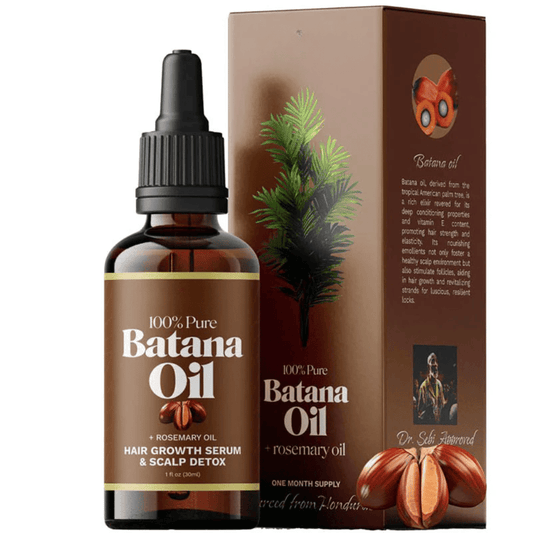 100% Pure Batana Oil – Hair Growth Serum & Scalp Detox