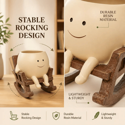 Rocking Plant Pot