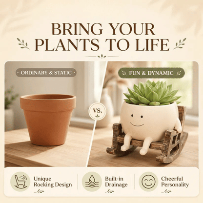 Rocking Plant Pot