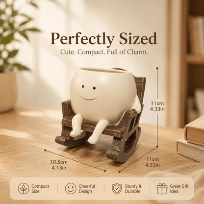 Rocking Plant Pot
