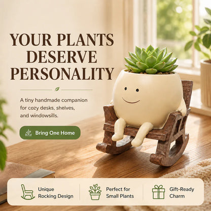 Rocking Plant Pot