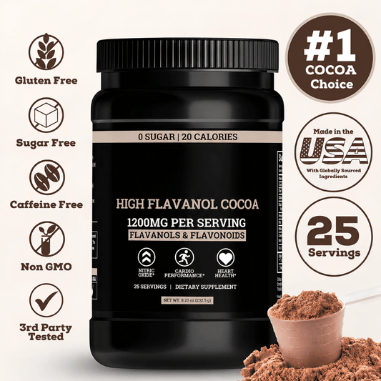 High-Flavanol Cocoa Powder – Daily Heart, Circulation & Performance Support